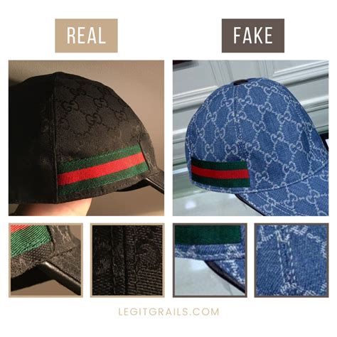 fake gucci cap vs real|gucci jacket legit check.